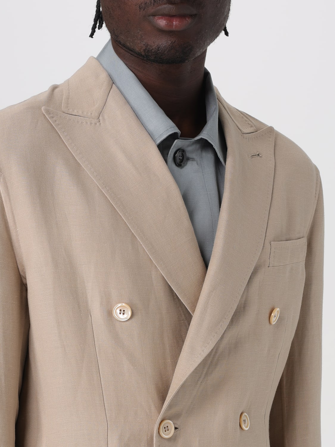 BRIONI BLAZER: Blazer men Brioni, Sand - Img 5