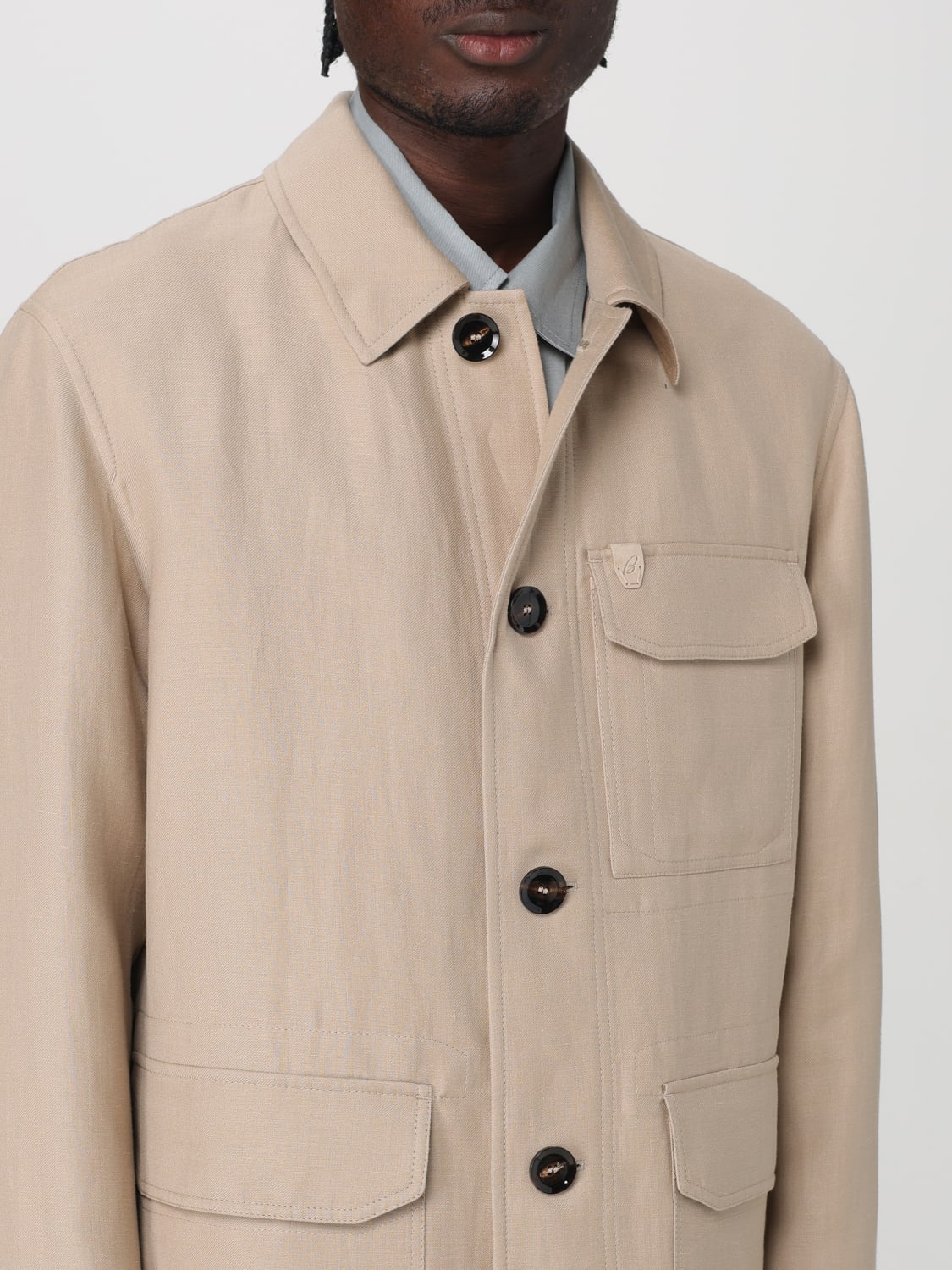 BRIONI JACKET: Jacket men Brioni, Sand - Img 5