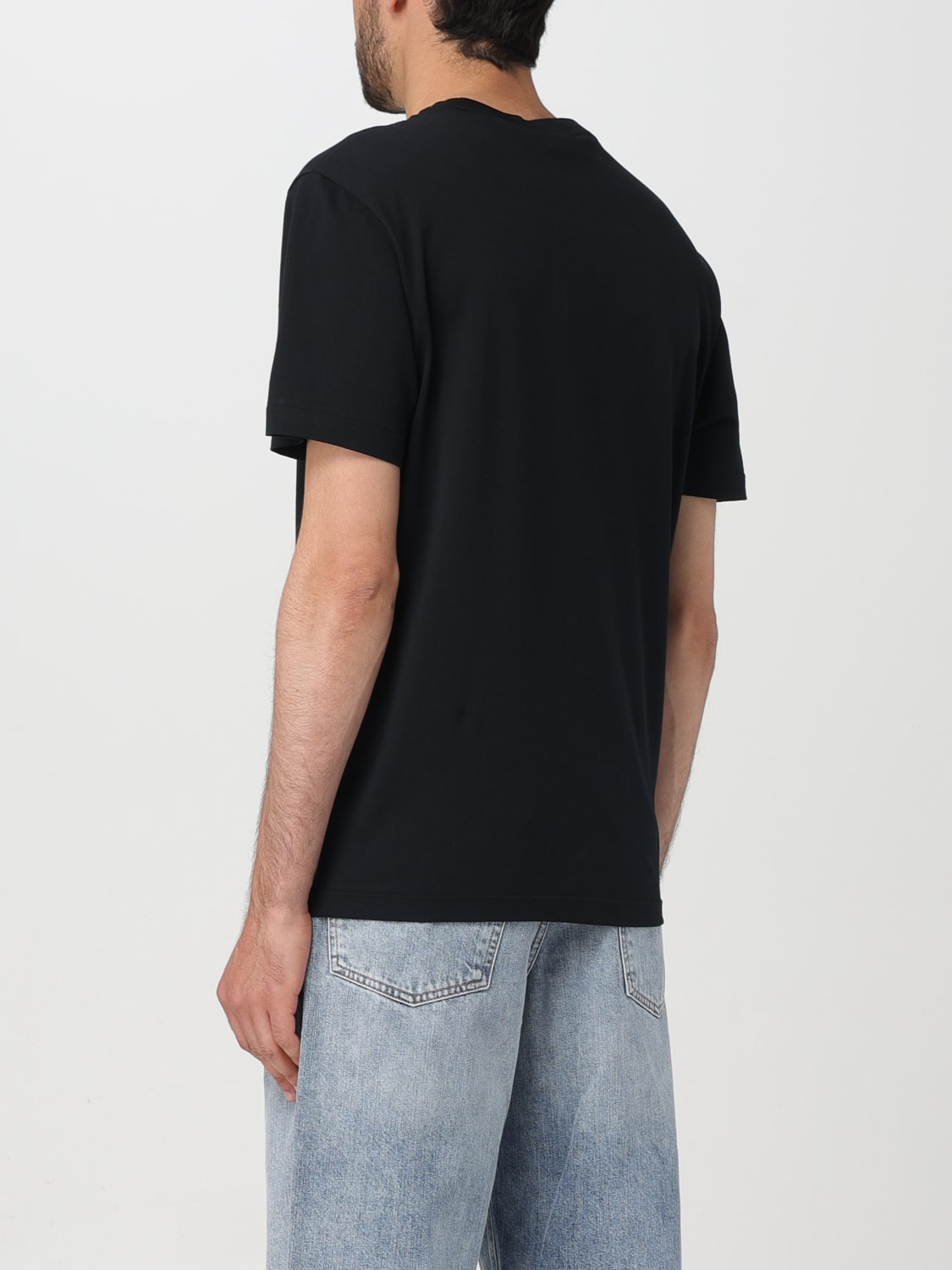 BRIONI Tシャツ: Tシャツ メンズ Brioni, ブラック - Img 2