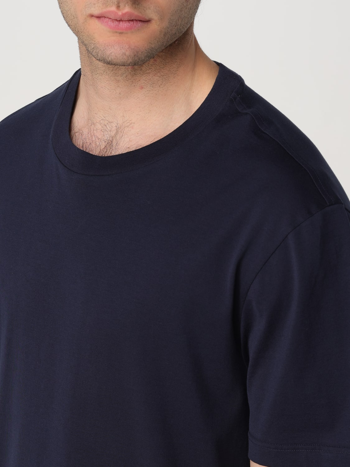 BRIONI T-SHIRT: T-shirt men Brioni, Navy - Img 3