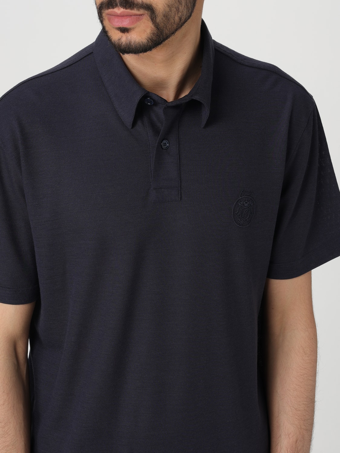 BRIONI POLO SHIRT: Sweater men Brioni, Blue - Img 5