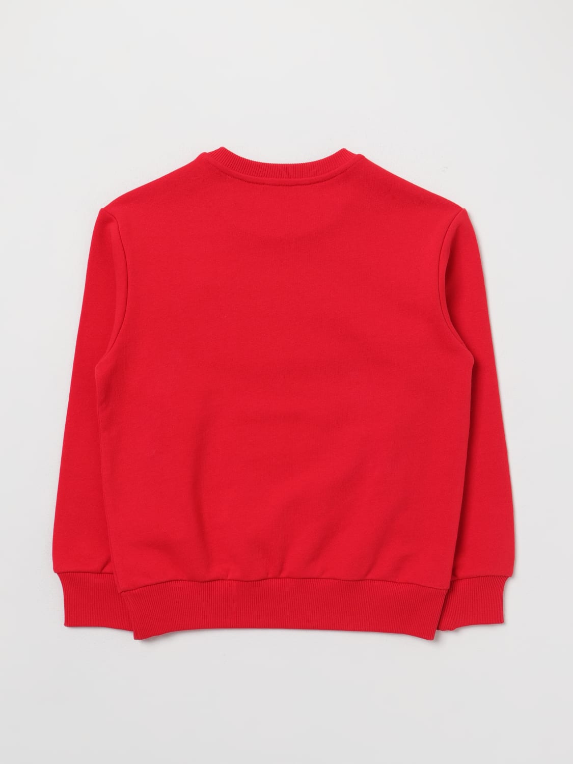 DIESEL SWEATER: Diesel crewneck sweatshirt with logo, Red - Img 2
