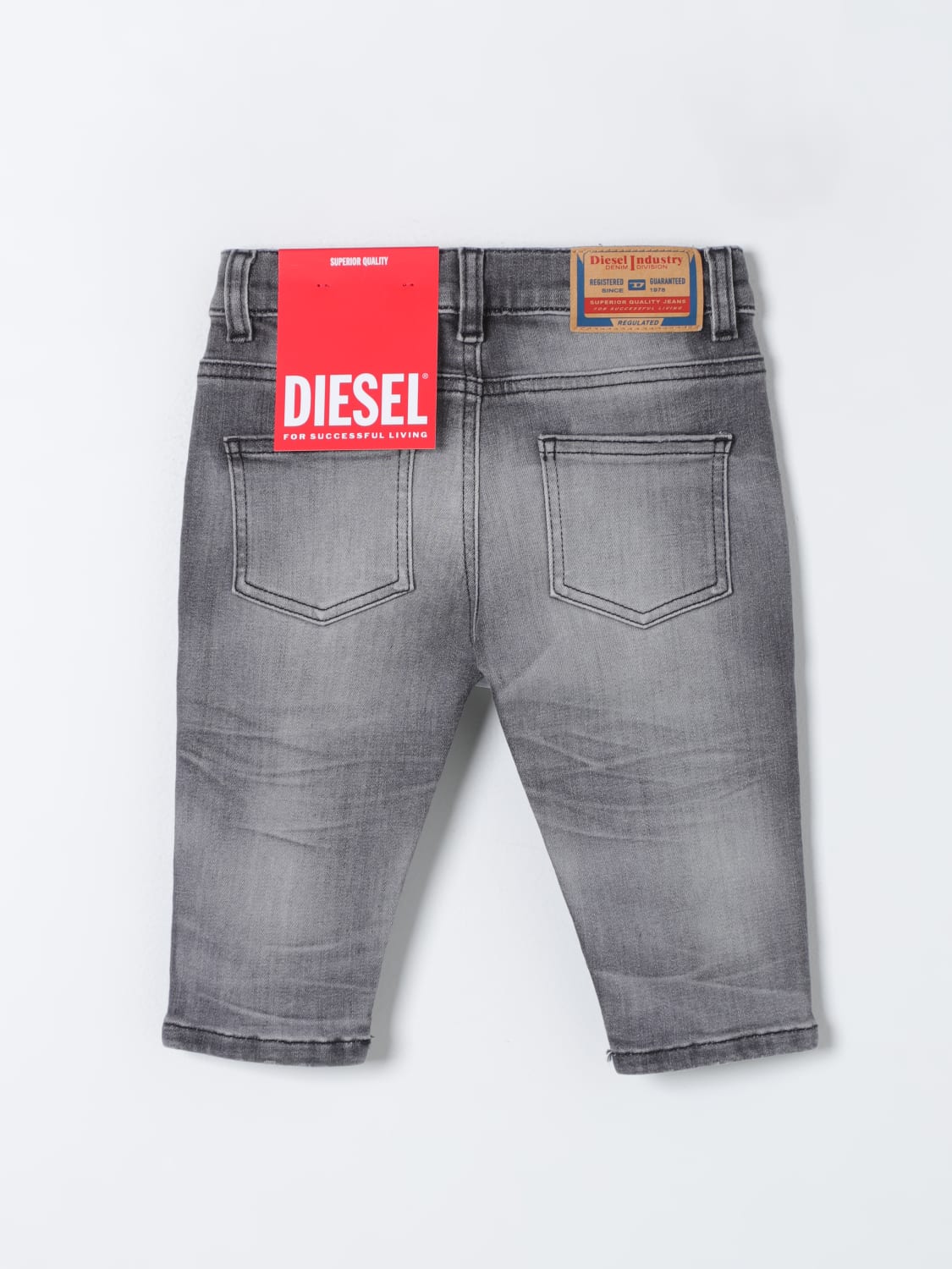 DIESEL JEANS: Jeans bambino diesel, Nero - Img 2