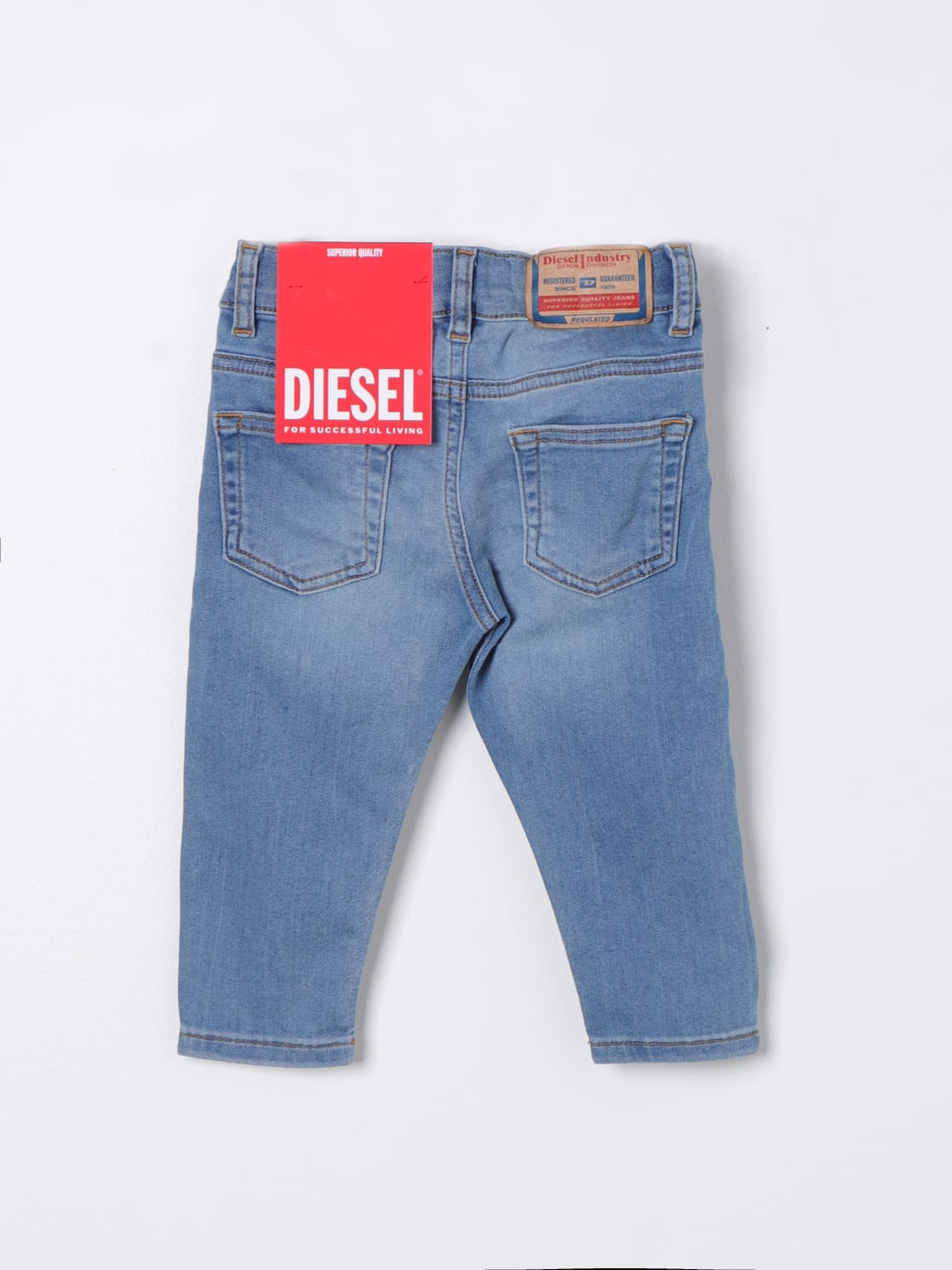 DIESEL JEANS: Jeans kinder Diesel, Denim - Img 2