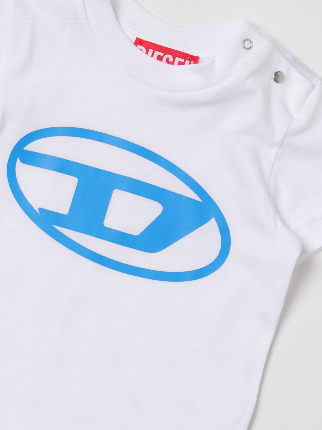 DIESEL T恤: T恤 儿童 Diesel, 白色 - Img 3