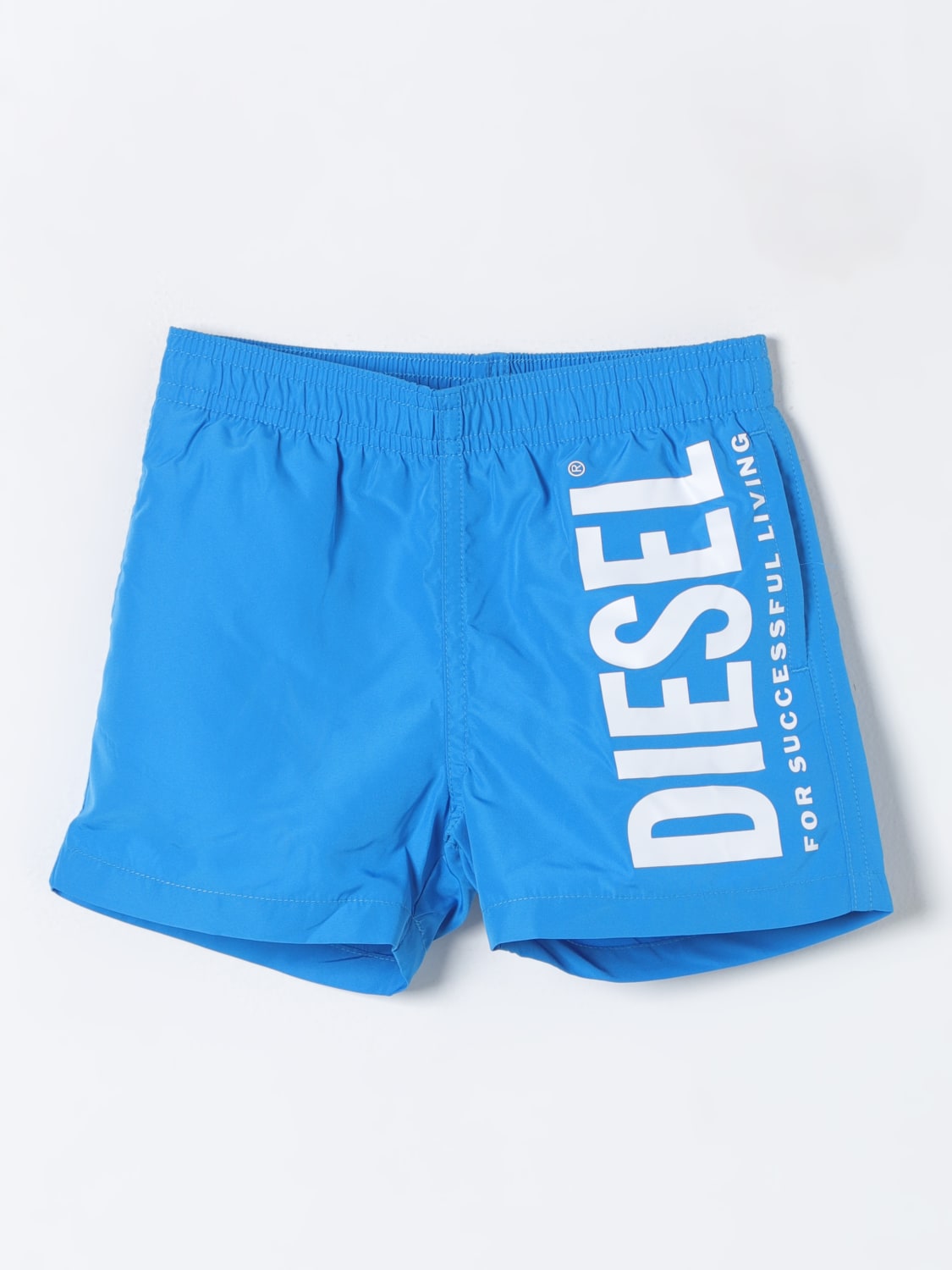 DIESEL 泳装: 泳装 儿童 Diesel, 皇家蓝 - Img 1