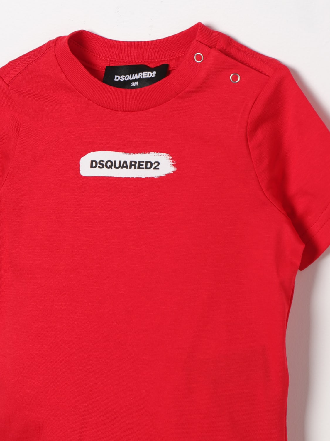 DSQUARED2 티셔츠: 티셔츠 남아 Dsquared2 Junior, 레드 - Img 3