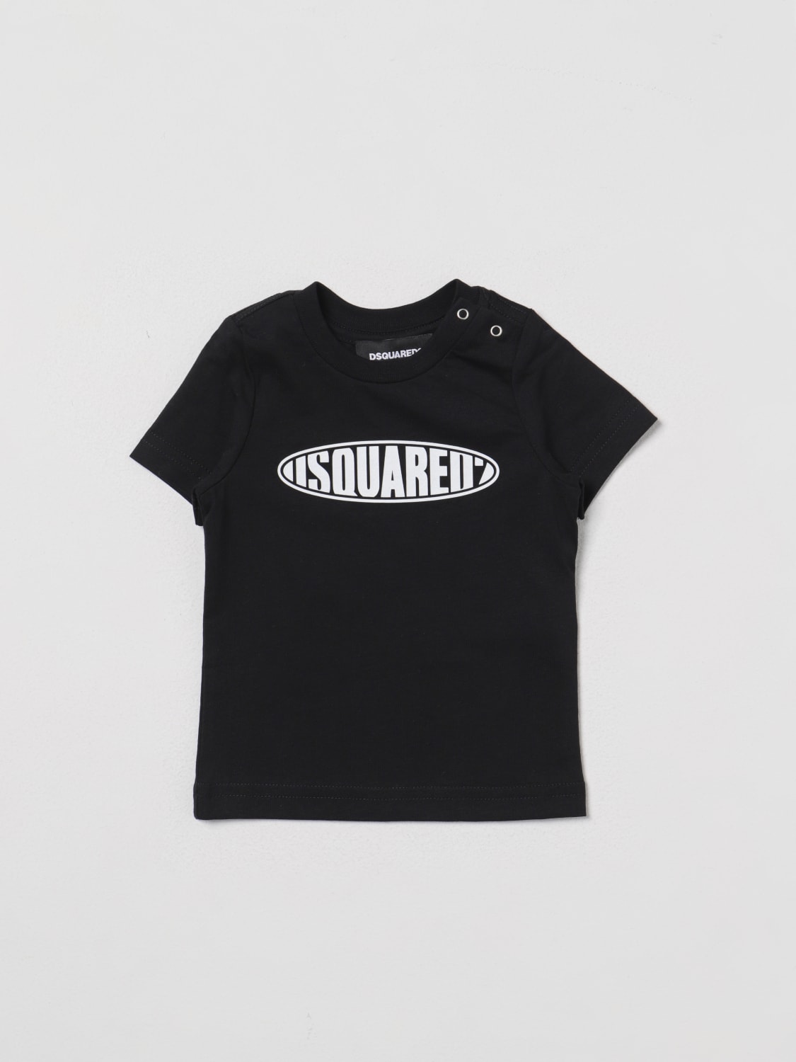 DSQUARED2 티셔츠: 티셔츠 남아 Dsquared2 Junior, 블랙 - Img 1