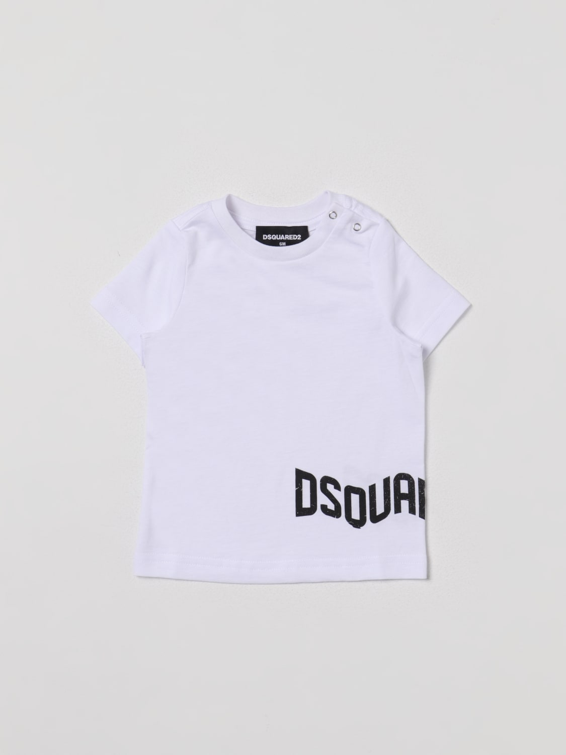 DSQUARED2 티셔츠: 티셔츠 남아 Dsquared2 Junior, 화이트 - Img 1