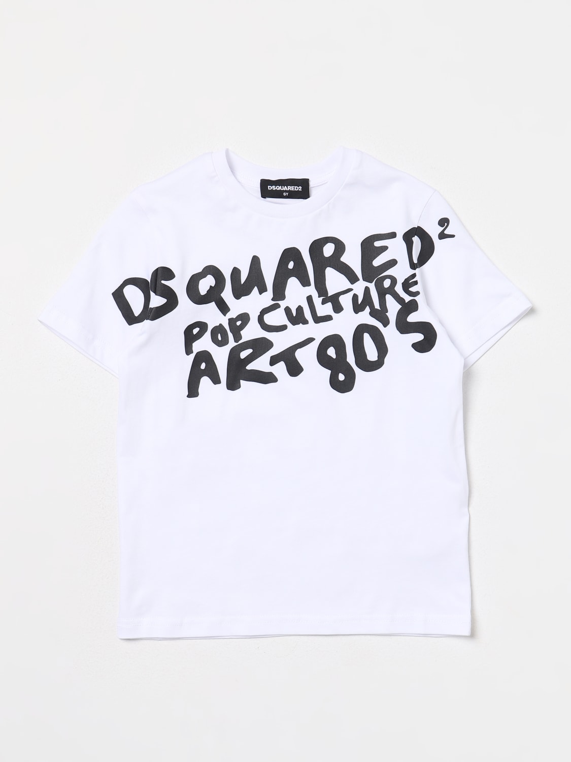 DSQUARED2 티셔츠: 티셔츠 남아 Dsquared2 Junior, 화이트 - Img 1