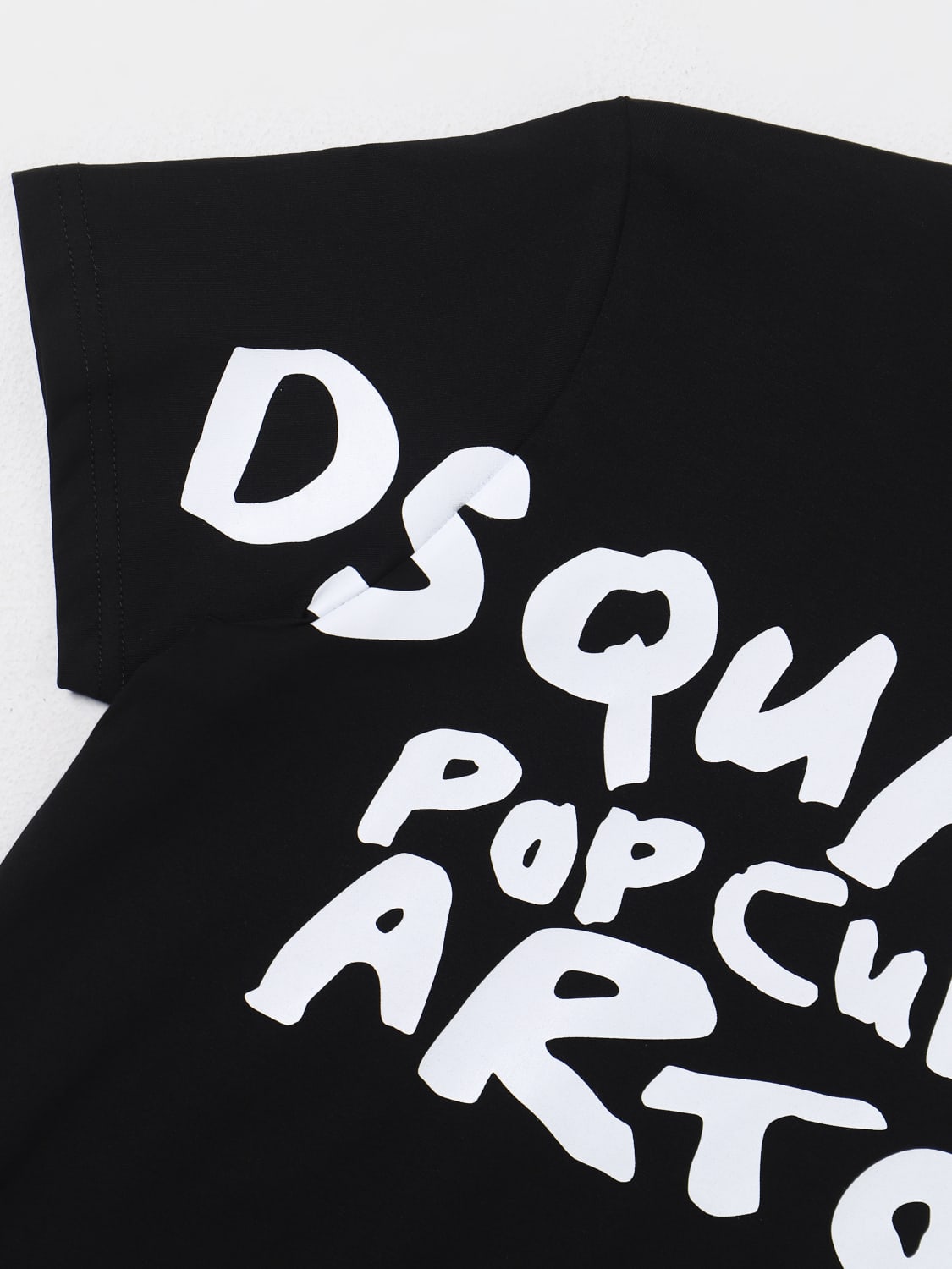 DSQUARED2 티셔츠: 티셔츠 남아 Dsquared2 Junior, 블랙 - Img 3