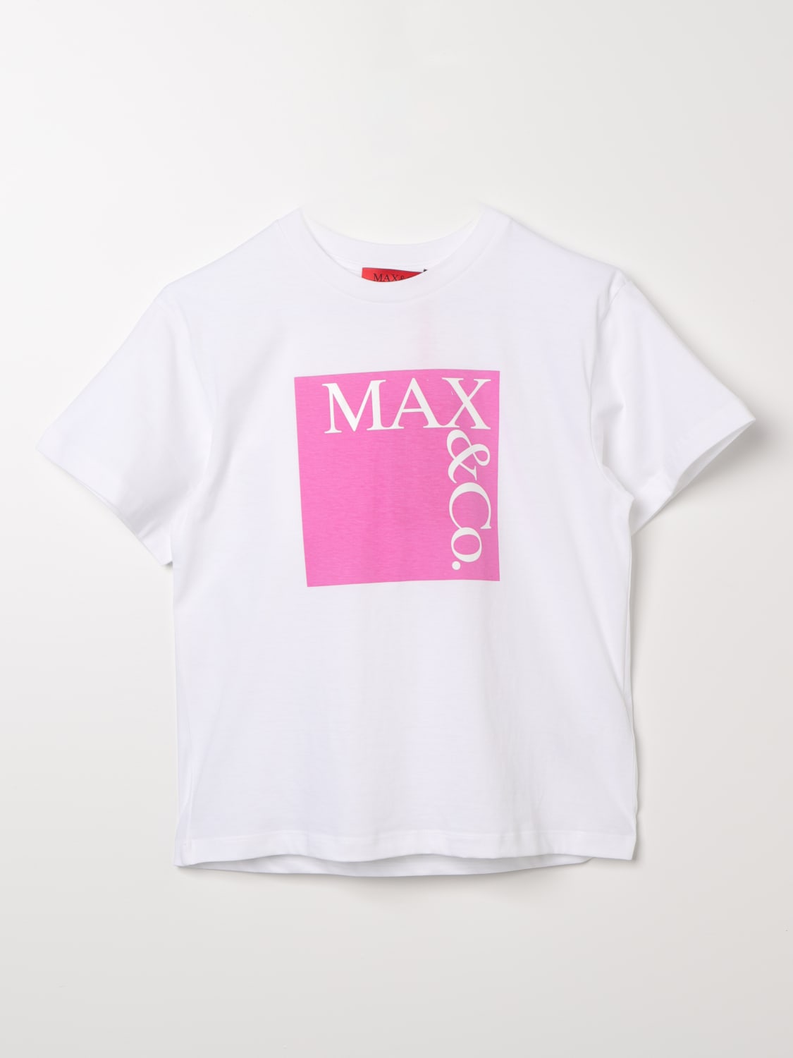 MAX&CO. KID 티셔츠: 티셔츠 남아 Max&co Junior, 화이트 - Img 1