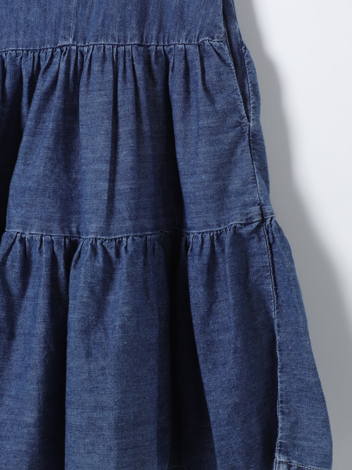 MM6 MAISON MARGIELA DRESS: Dress kids Mm6 Maison Margiela, Denim - Img 3