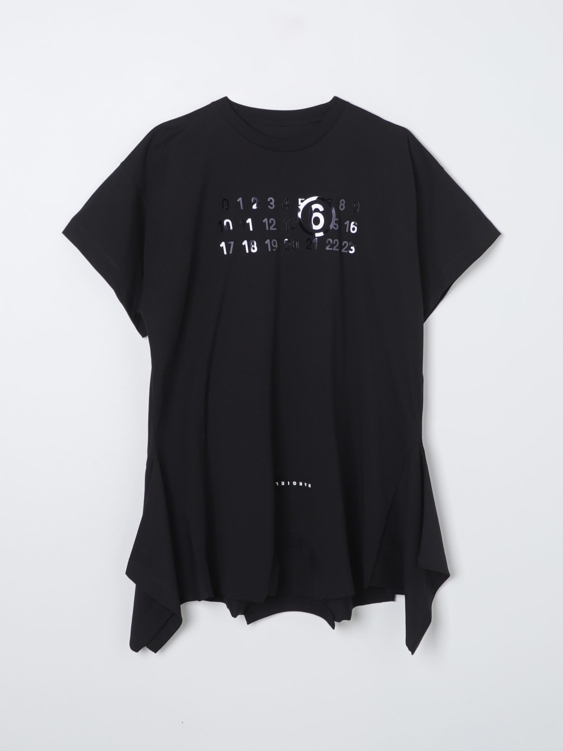 MM6 MAISON MARGIELA 드레스: 드레스 남아 Mm6 Maison Margiela, 블랙 - Img 1