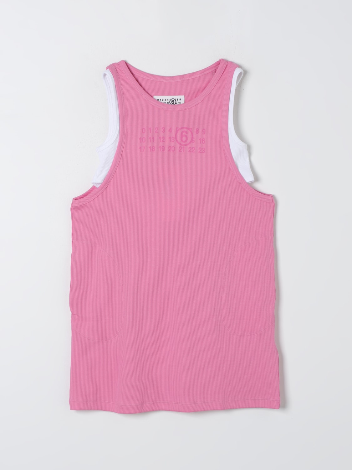 MM6 MAISON MARGIELA DRESS: Dress kids Mm6 Maison Margiela, Pink - Img 1