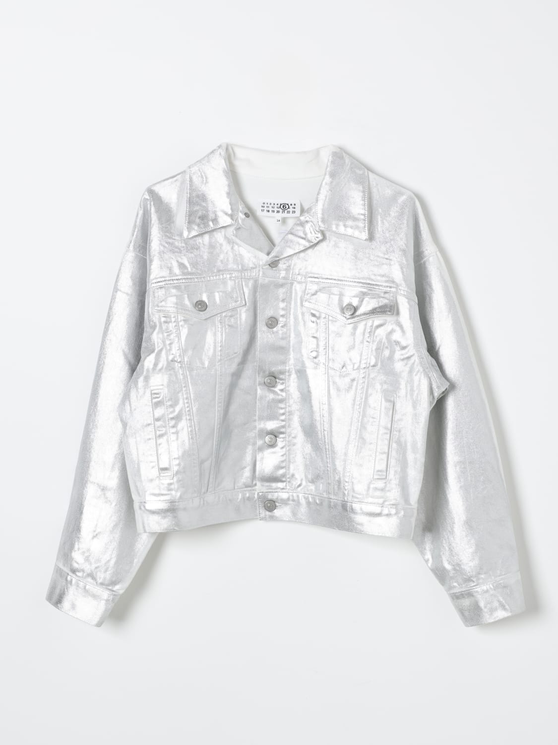 MM6 MAISON MARGIELA 재킷: 재킷 남아 Mm6 Maison Margiela, 화이트 - Img 1