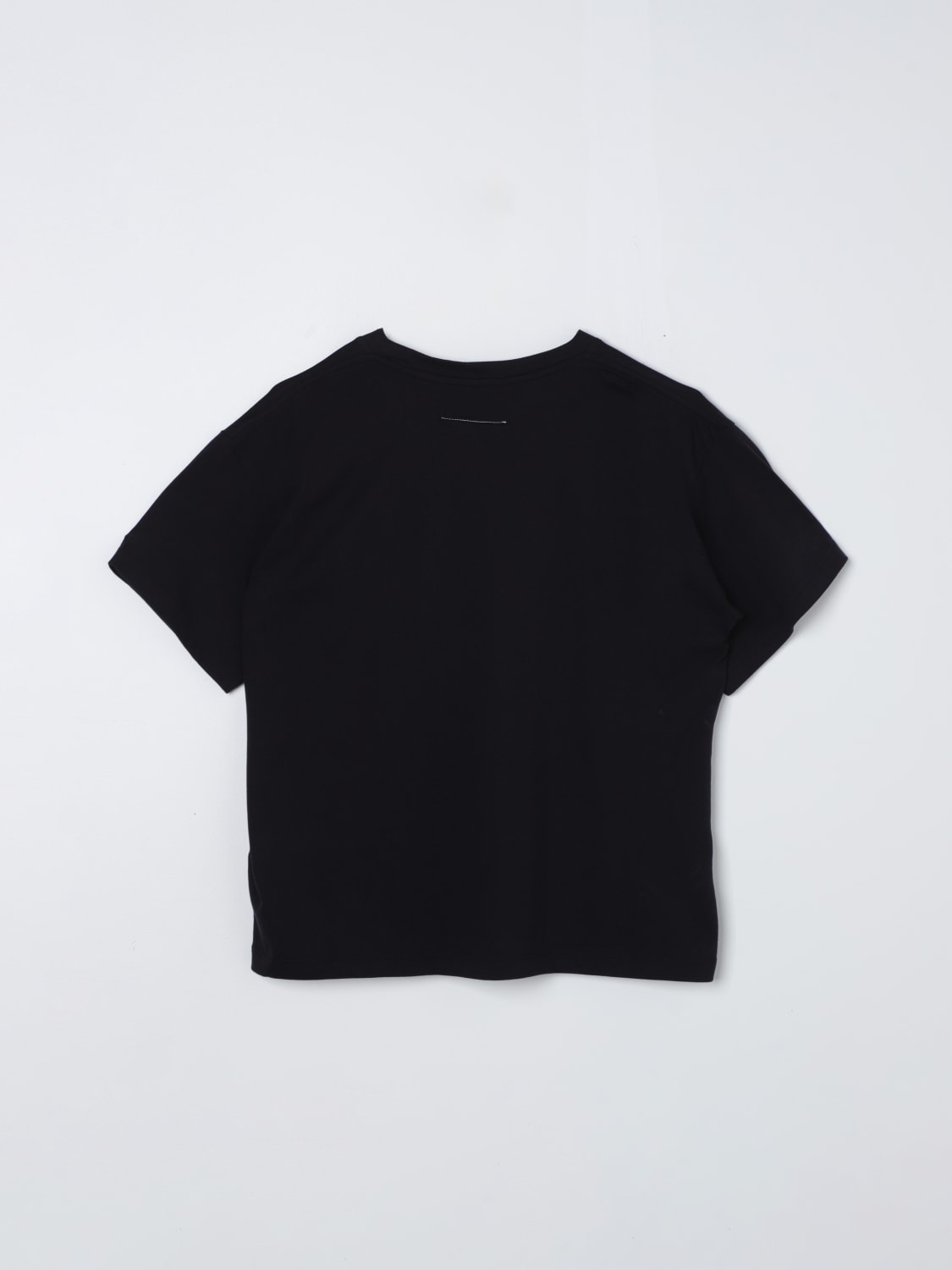 MM6 MAISON MARGIELA 티셔츠: 티셔츠 남아 Mm6 Maison Margiela, 블랙 - Img 2