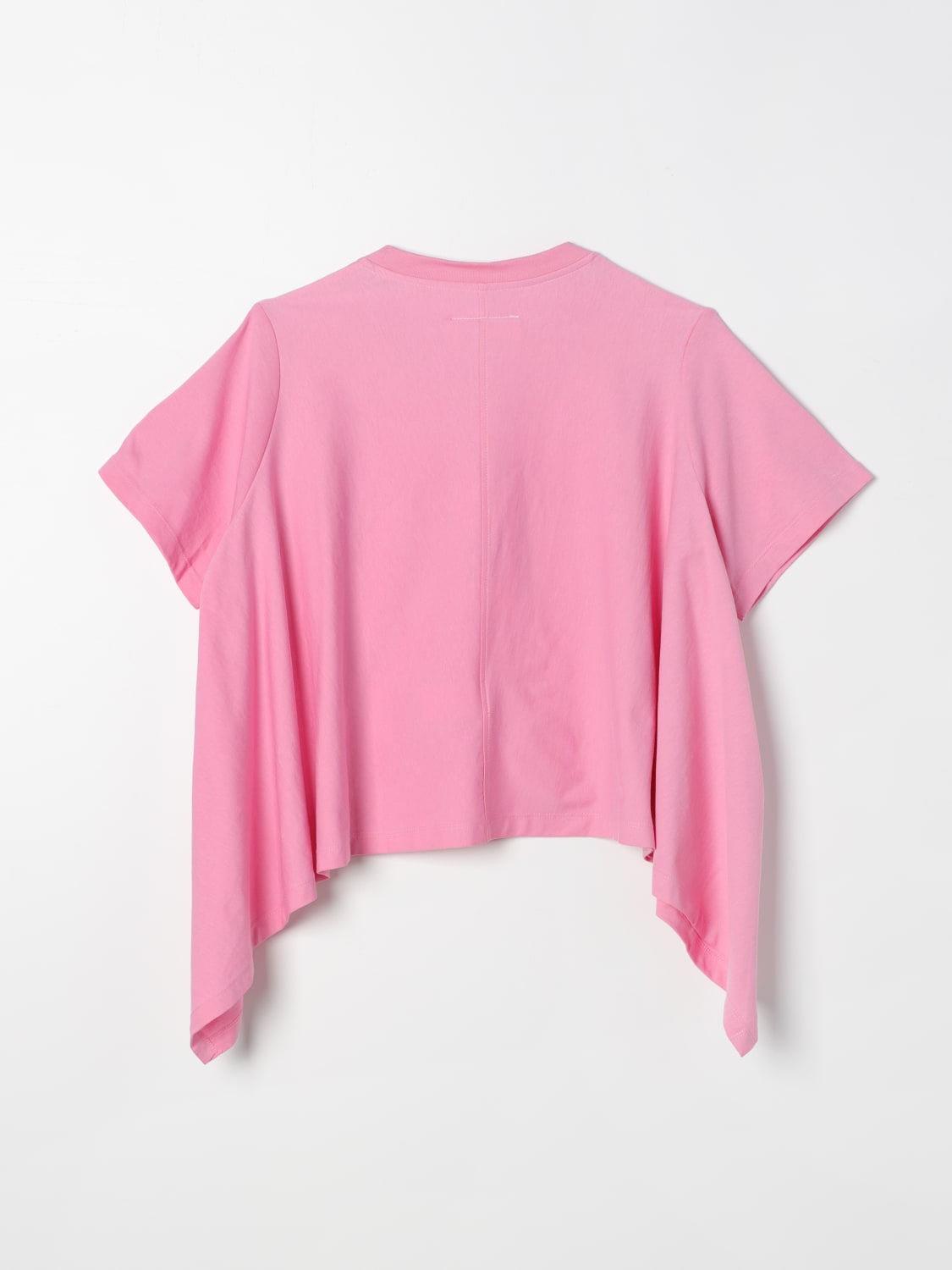 MM6 MAISON MARGIELA T-SHIRT: T-shirt kinder Mm6 Maison Margiela, Pink - Img 2