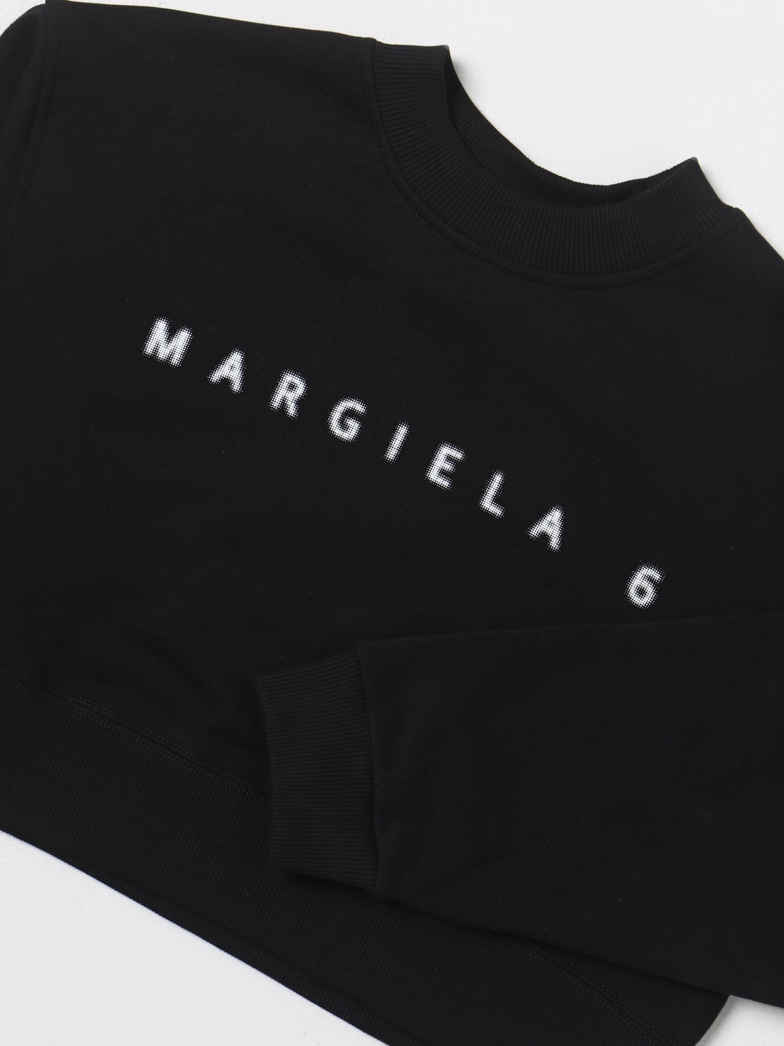 MM6 MAISON MARGIELA 스웨터: 스웨터 남아 Mm6 Maison Margiela, 블랙 - Img 3