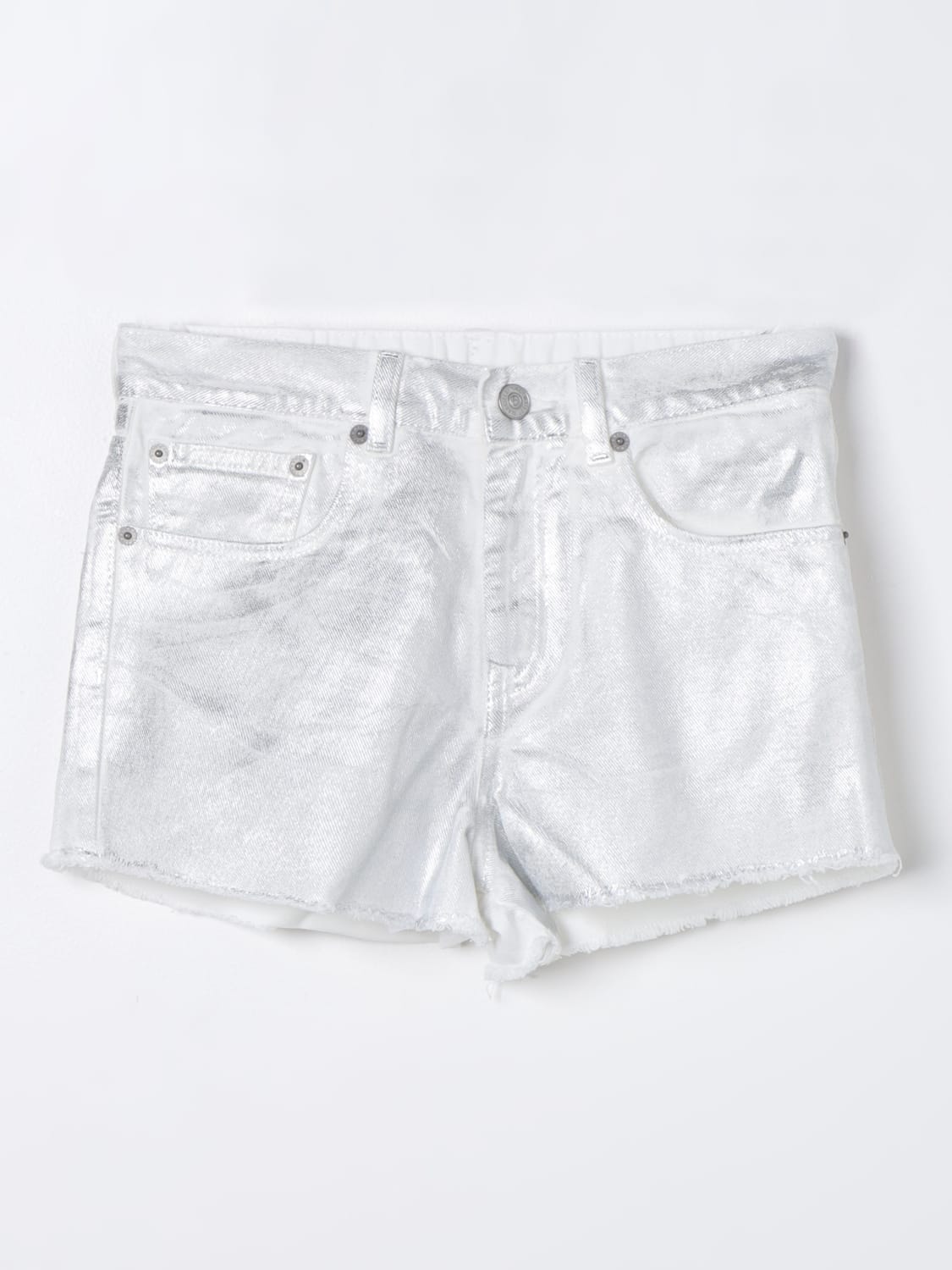 MM6 MAISON MARGIELA SHORT: Short kids Mm6 Maison Margiela, White - Img 1