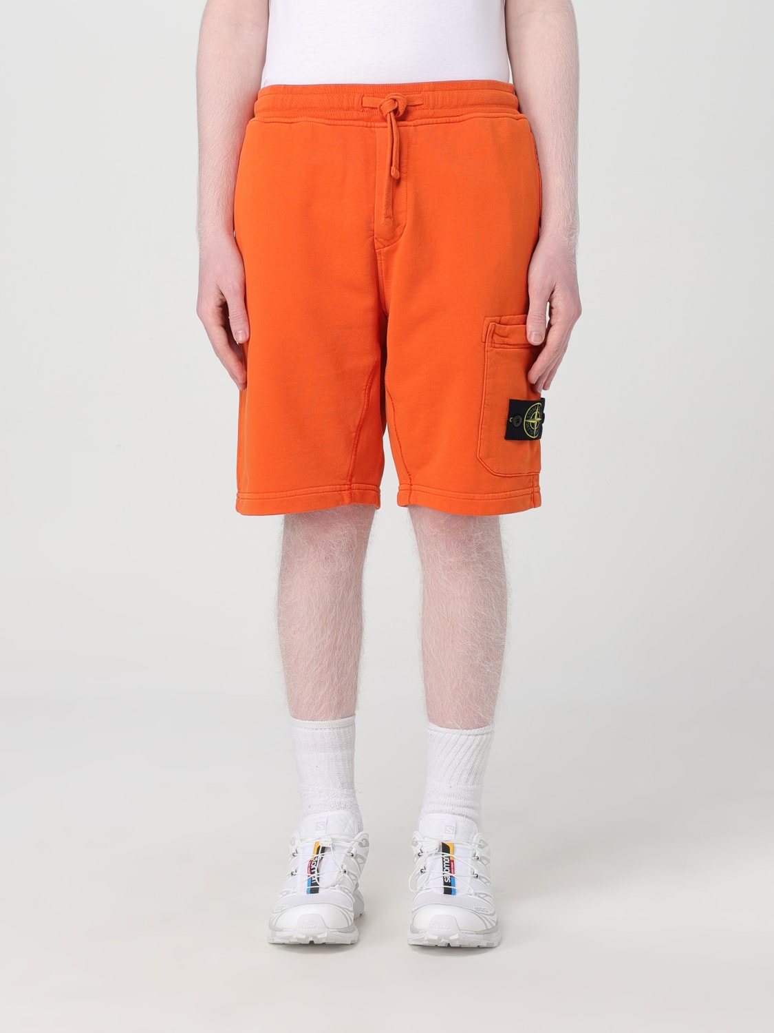 STONE ISLAND SHORT: Short men Stone Island, Orange - Img 1