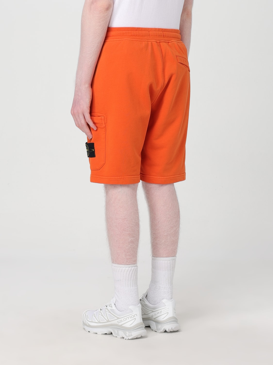 STONE ISLAND SHORT: Short men Stone Island, Orange - Img 2