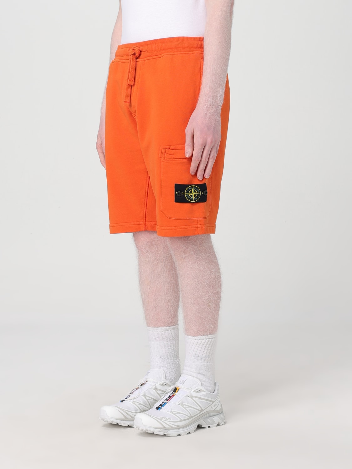 STONE ISLAND SHORT: Short men Stone Island, Orange - Img 3