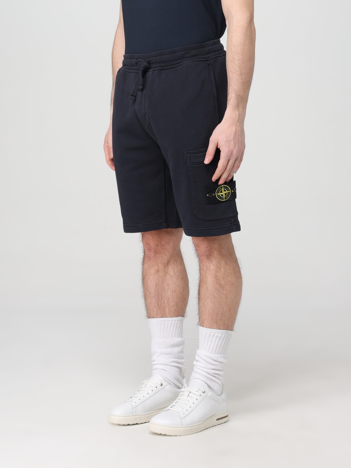 Stone Island Outlet Short homme Bleu Short Stone Island 64651 en ligne sur GIGLIO.COM