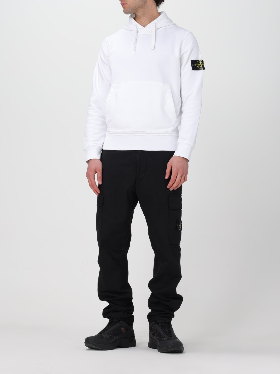 STONE ISLAND SWEATSHIRT: Sweatshirt men Stone Island, White - Img 2