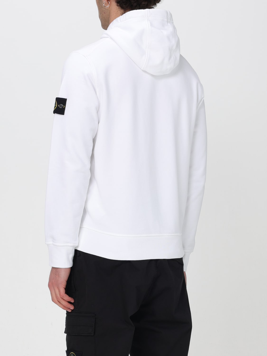 STONE ISLAND SWEATSHIRT: Sweatshirt men Stone Island, White - Img 3