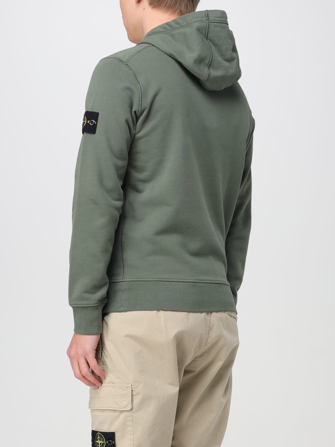 STONE ISLAND SWEATSHIRT: Sweatshirt men Stone Island, Green - Img 3