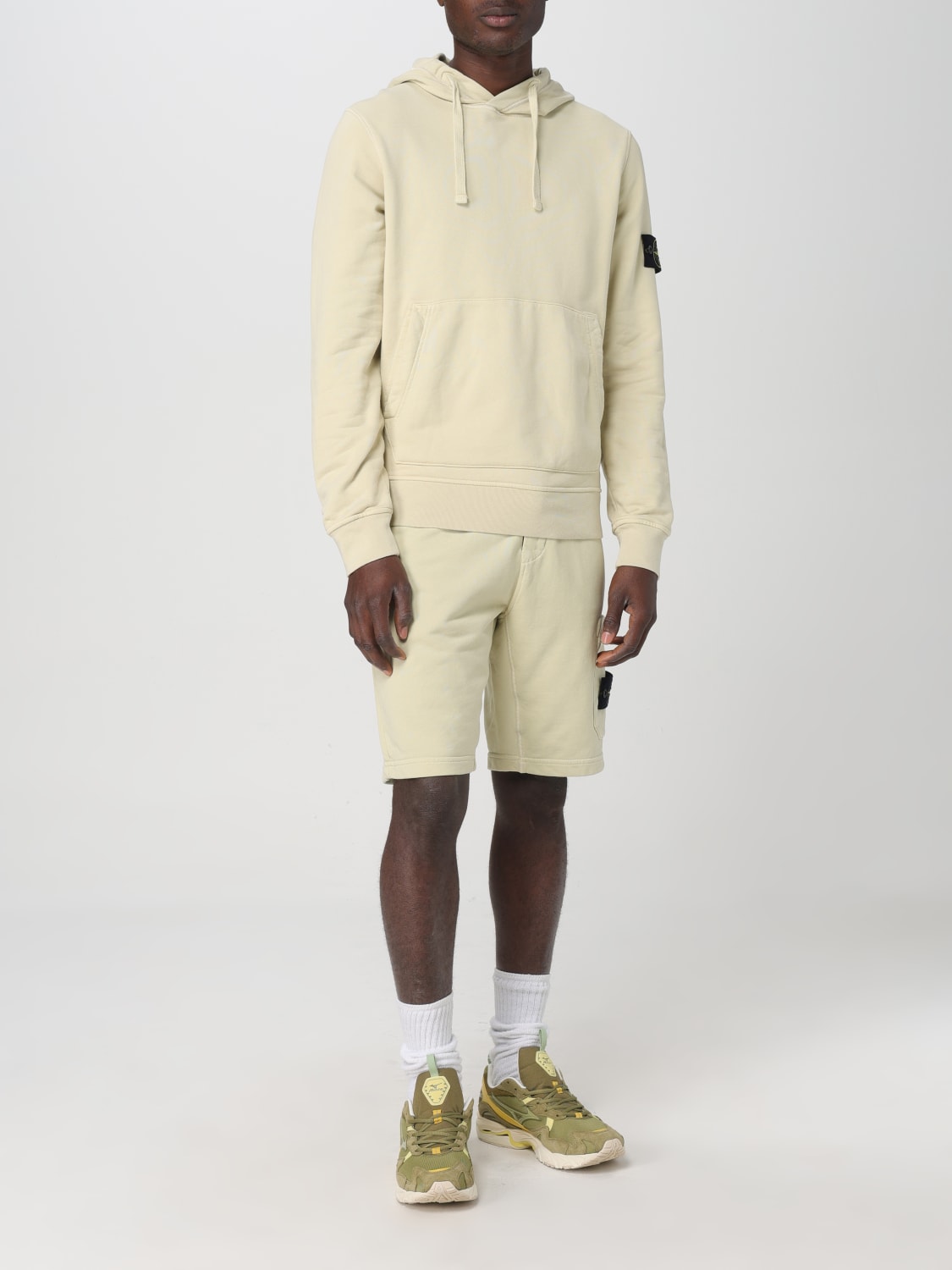 STONE ISLAND SWEATSHIRT: Sweatshirt men Stone Island, Beige - Img 2