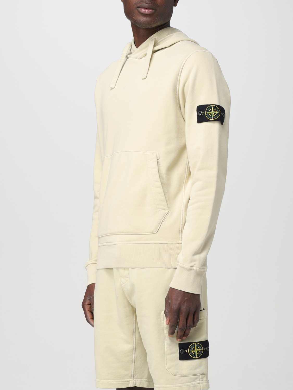 STONE ISLAND SWEATSHIRT: Sweatshirt men Stone Island, Beige - Img 4