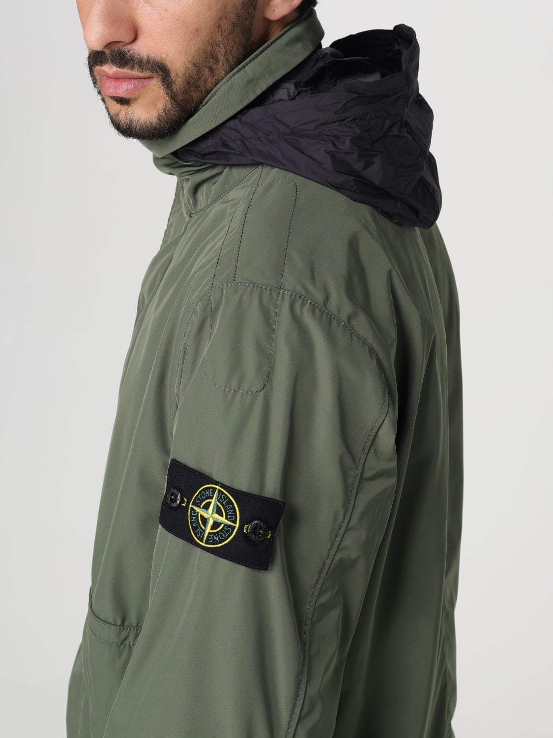 伊勢丹限定 STONE ISLAND PANNO MILITARE COAT L - メルカリ