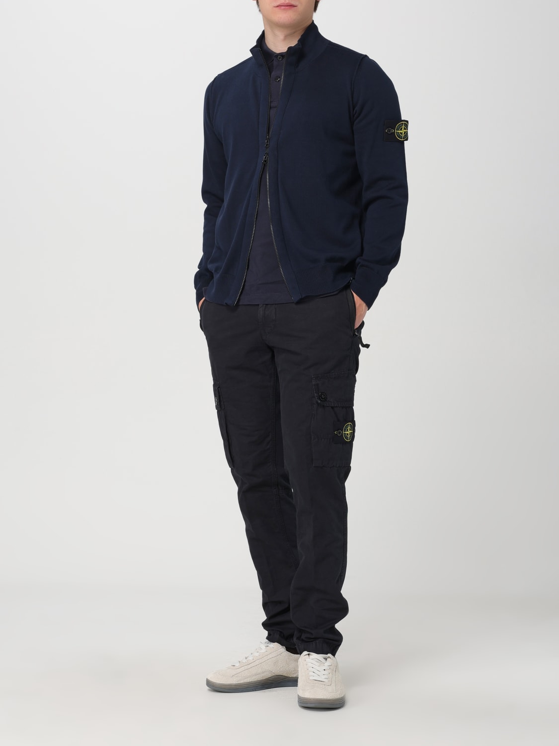 STONE ISLAND PANTS: Pants men Stone Island, Navy - Img 2