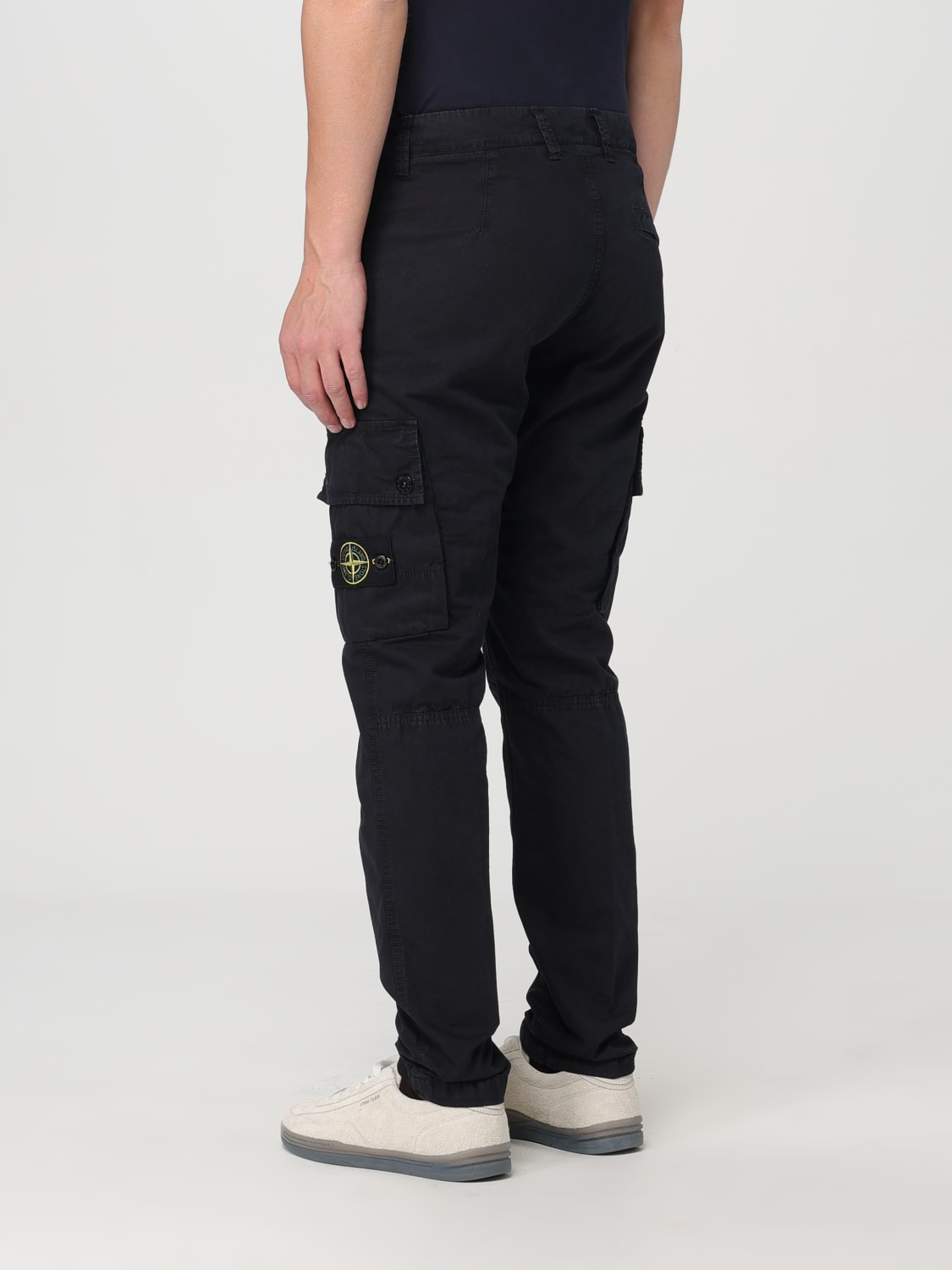 STONE ISLAND PANTS: Pants men Stone Island, Navy - Img 3