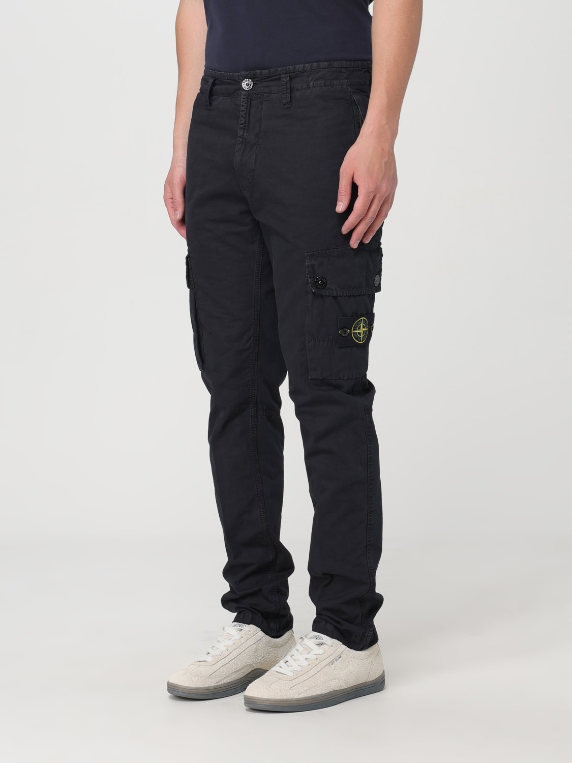 STONE ISLAND PANTS: Pants men Stone Island, Navy - Img 4