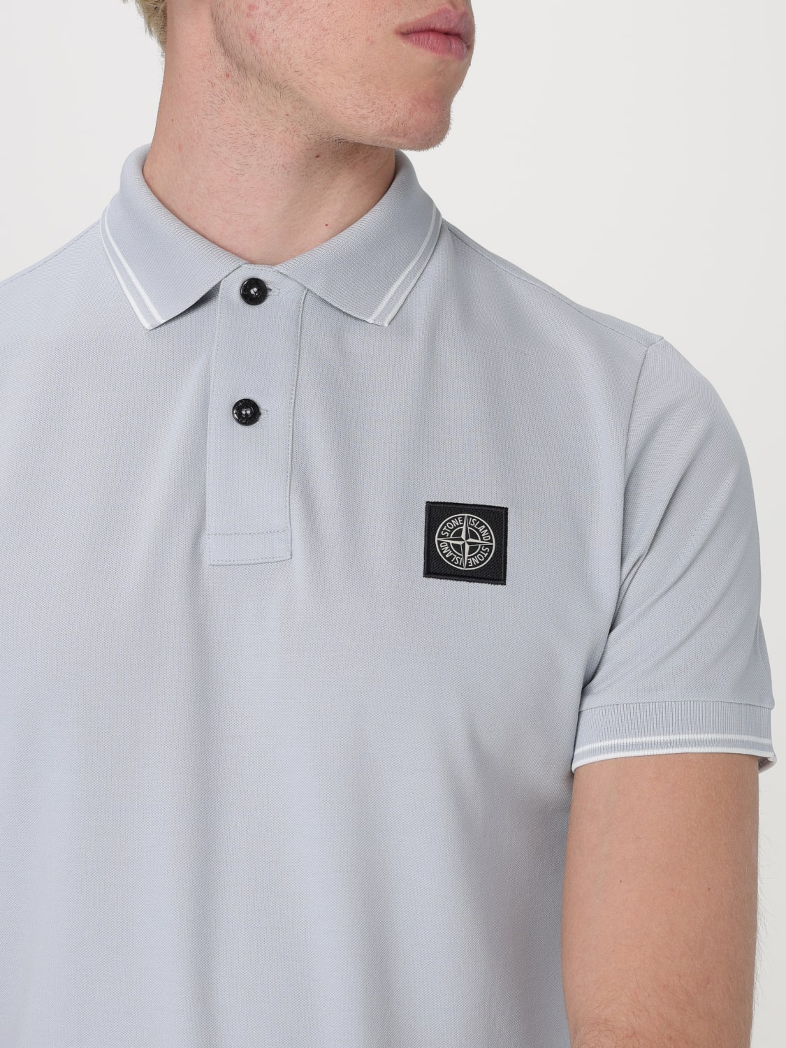 Polo fashion stone island gris