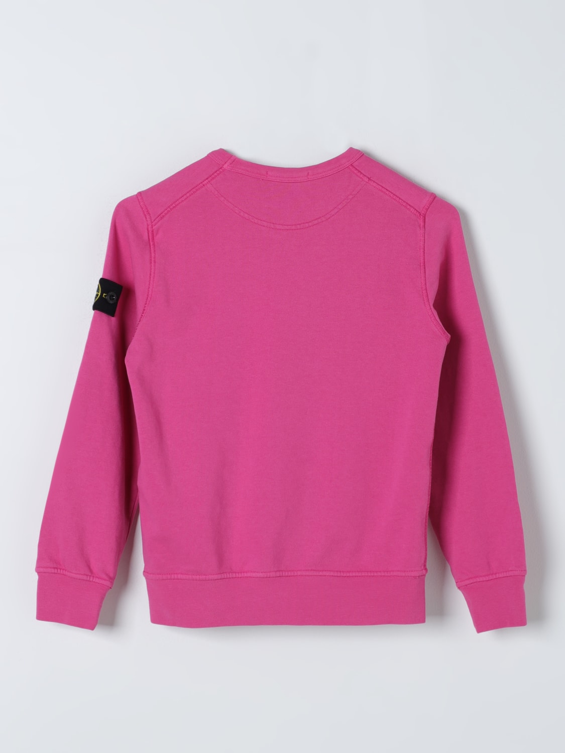 STONE ISLAND JUNIOR Sweater kids Fuchsia Stone Island Junior sweater 61340 online at GIGLIO.COM