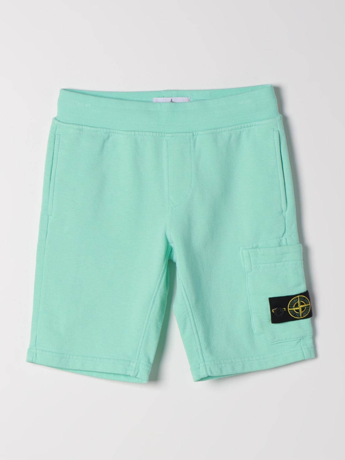 Boys stone island shorts deals
