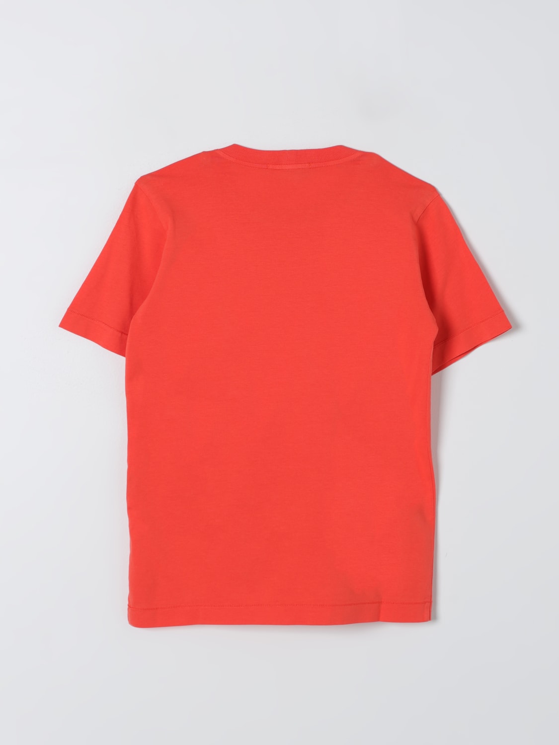 Stone Island Junior Outlet T shirt kids Orange Stone Island Junior t shirt 20147 online at GIGLIO.COM