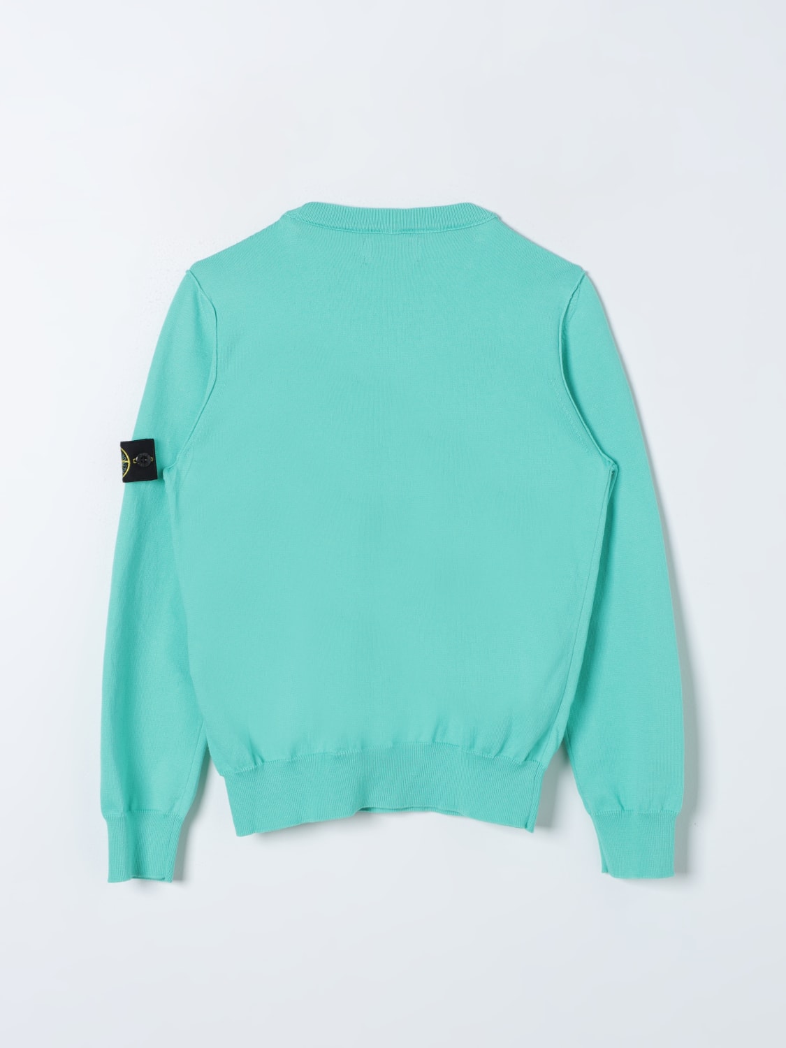 STONE ISLAND JUNIOR SWEATER: Sweater kids Stone Island Junior, Green - Img 2