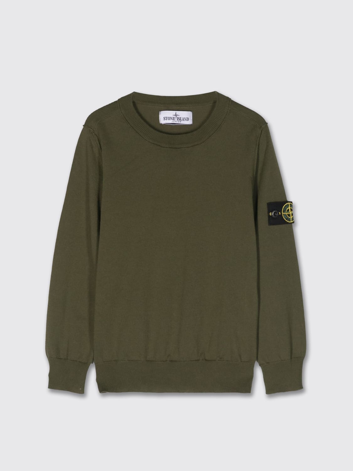 Stone Island Junior Outlet Maglia bambino Militare Maglia Stone Island Junior 501B2 online su GIGLIO.COM