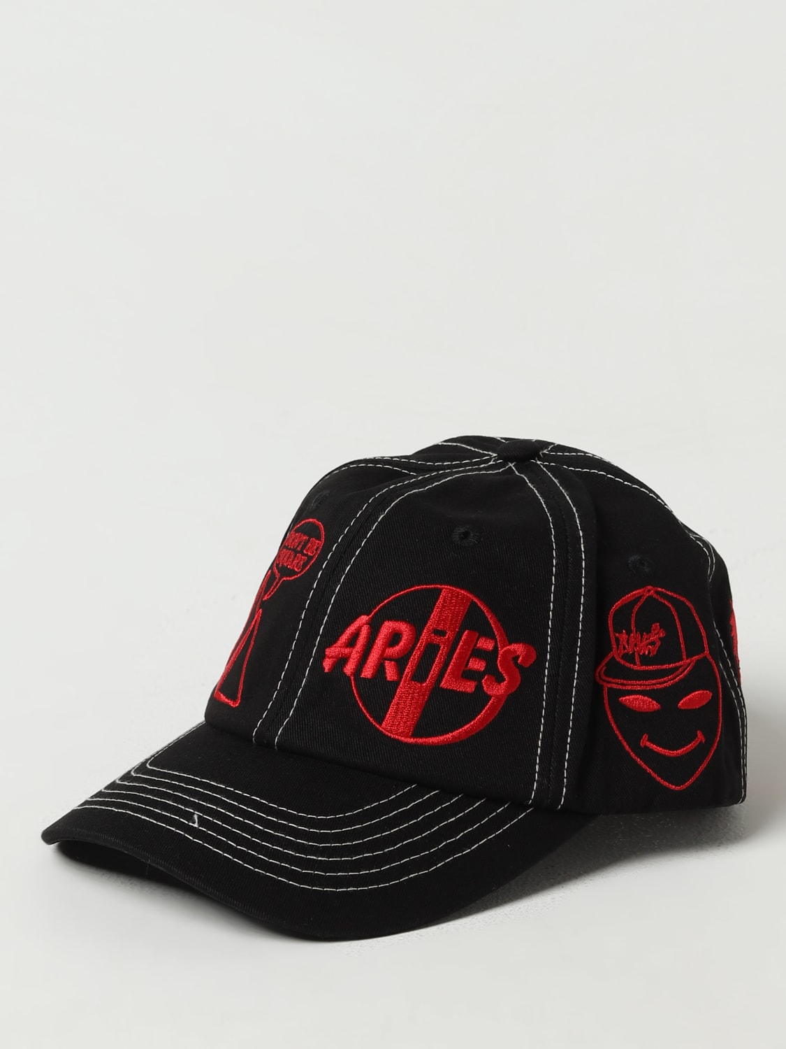 ARIES CHAPEAU: Chapeau homme Aries, Noir - Img 1