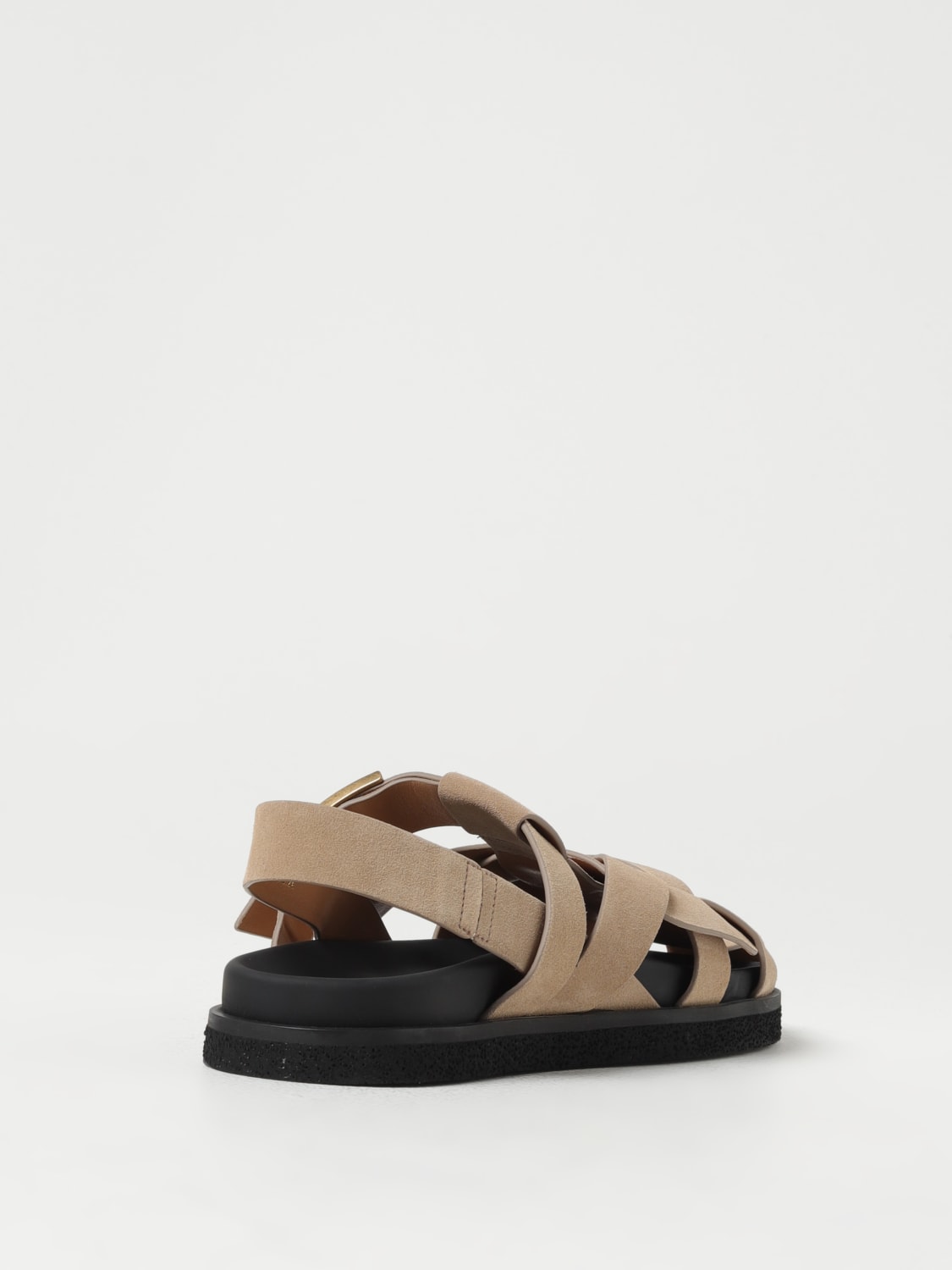 TOD'S FLAT SANDALS: Shoes woman Tod's, Beige - Img 3