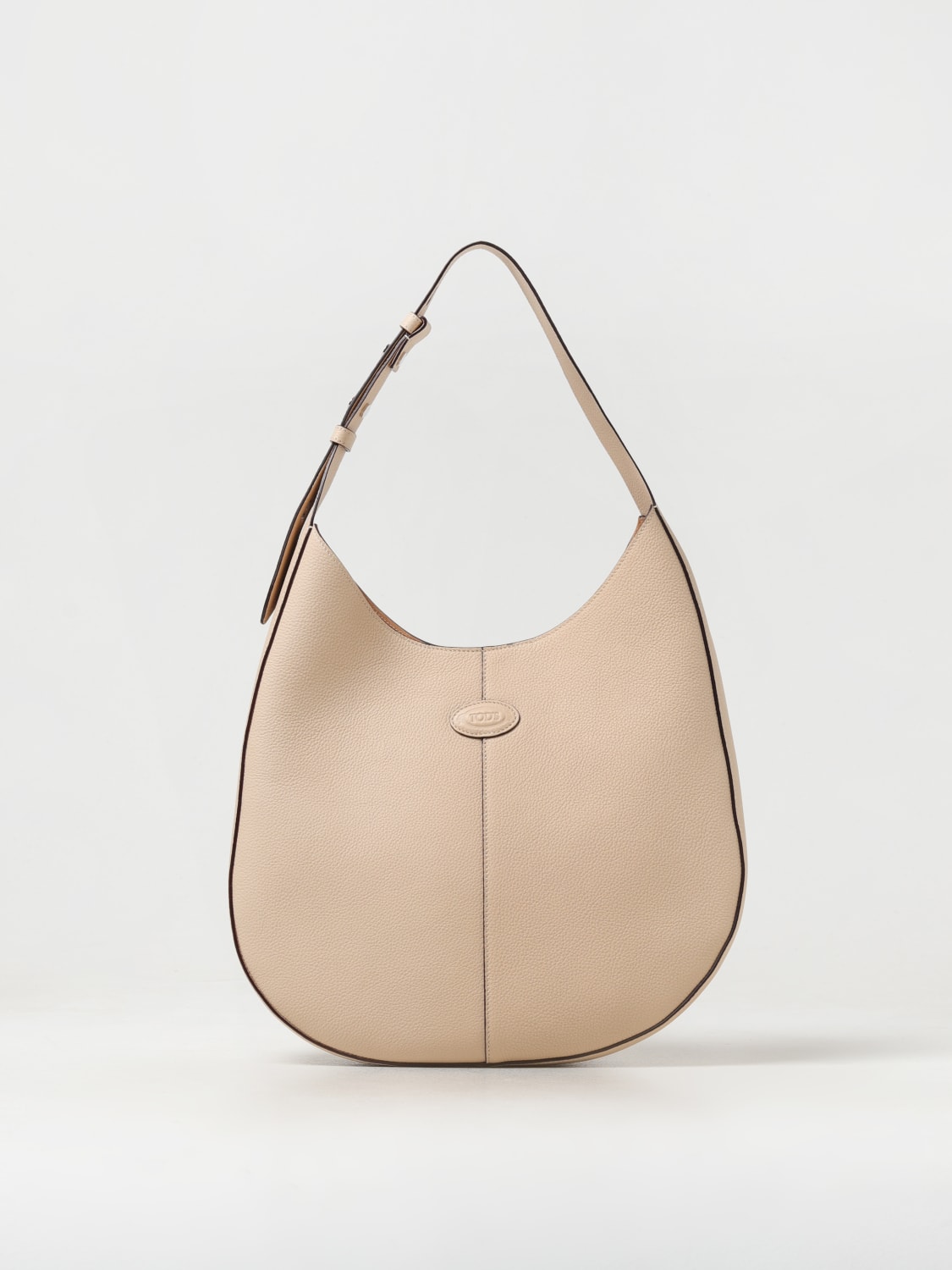 TOD'S BORSA A SPALLA: Borsa Tod's a micro grana , Beige - Img 1