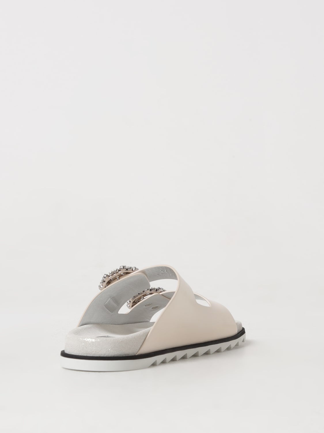 ROGER VIVIER FLAT SANDALS: Shoes woman Roger Vivier, Yellow Cream - Img 3