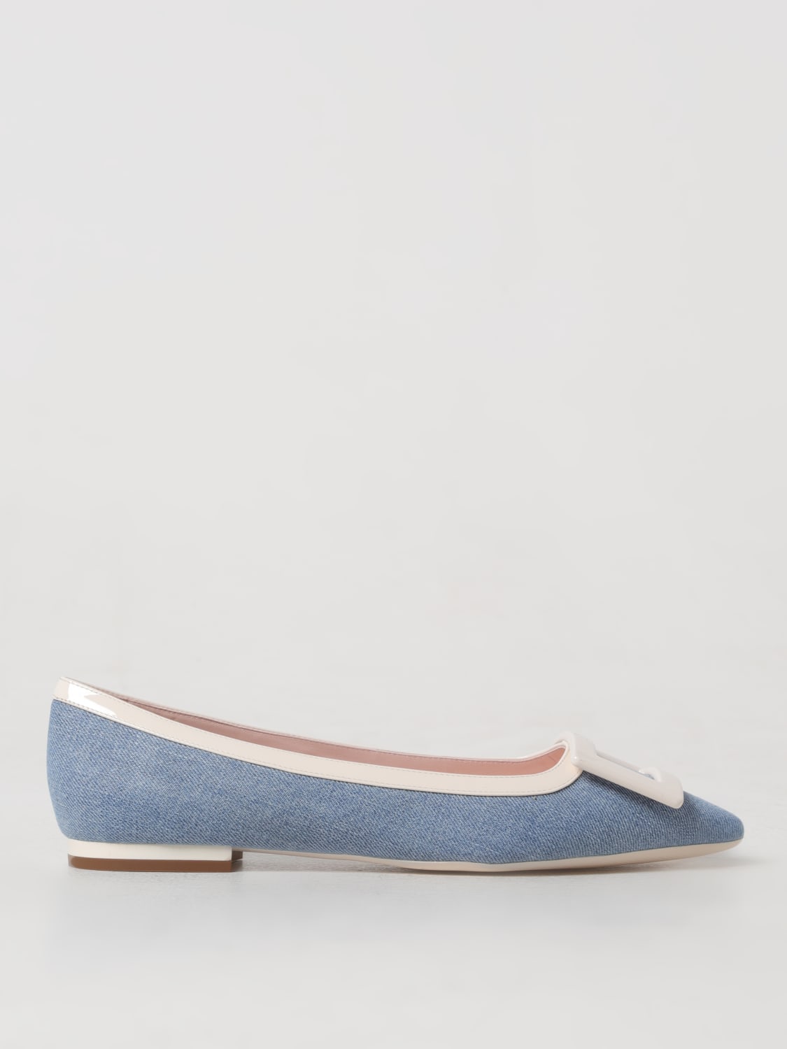 Giglio Ballerina Roger Vivier in denim