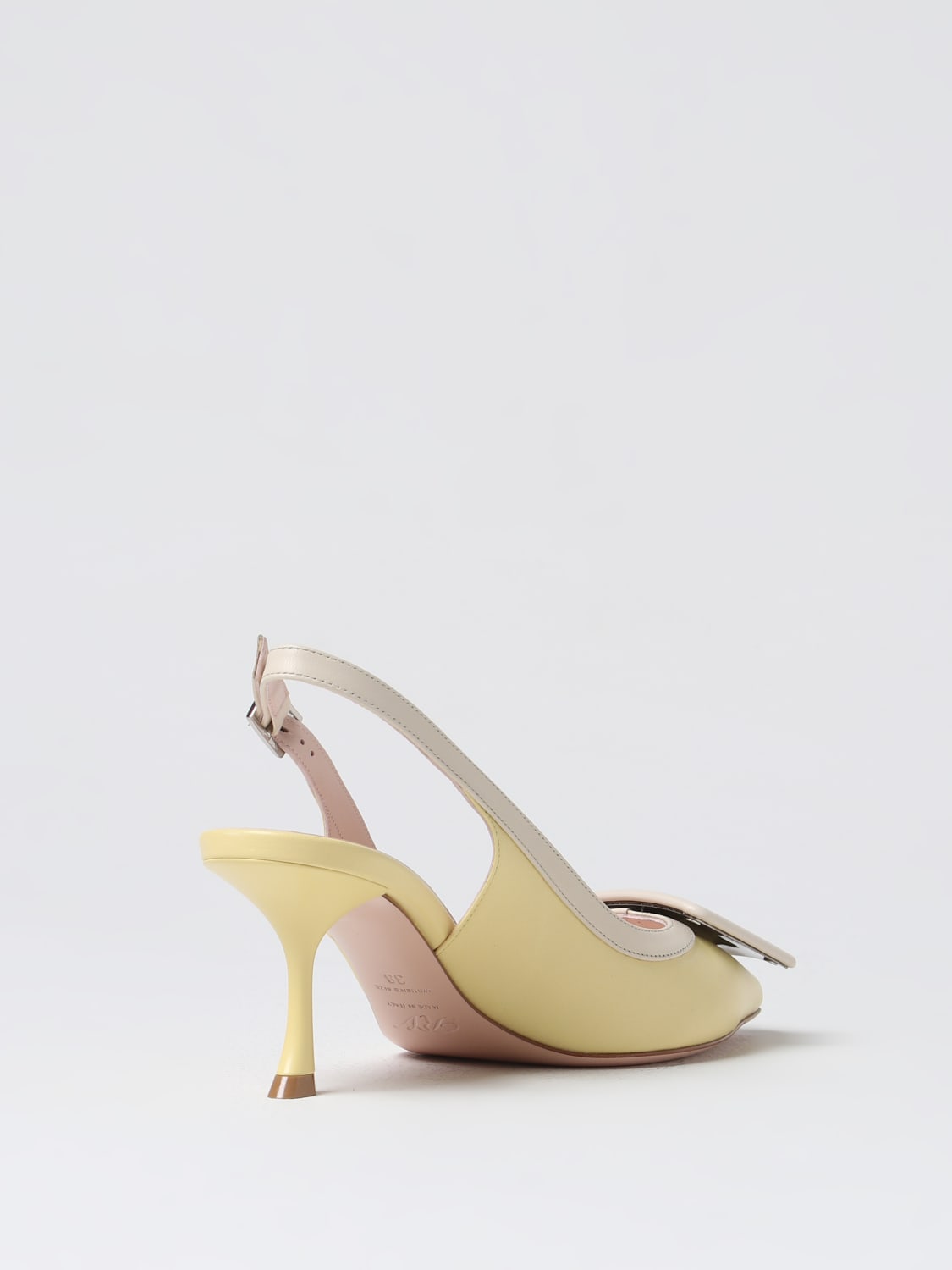 ROGER VIVIER HIGH HEEL SHOES: Shoes woman Roger Vivier, Yellow - Img 3