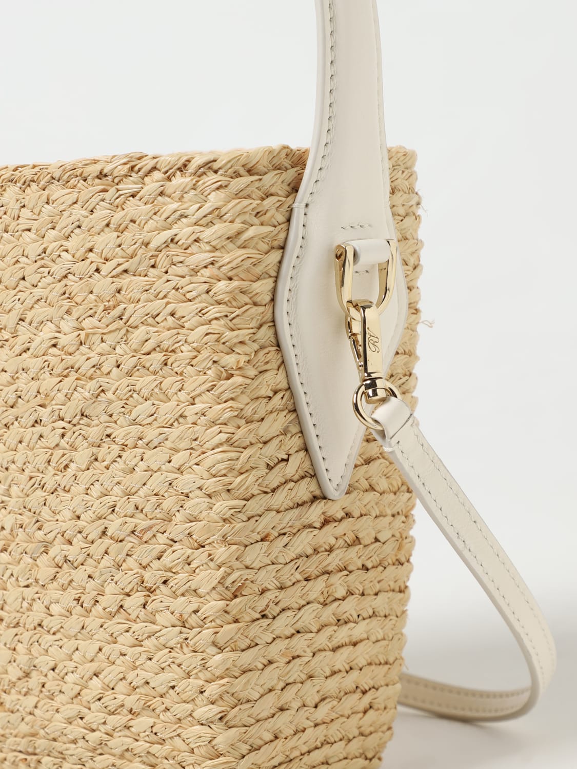 ROGER VIVIER MINI BAG: Shoulder bag woman Roger Vivier, Natural - Img 3